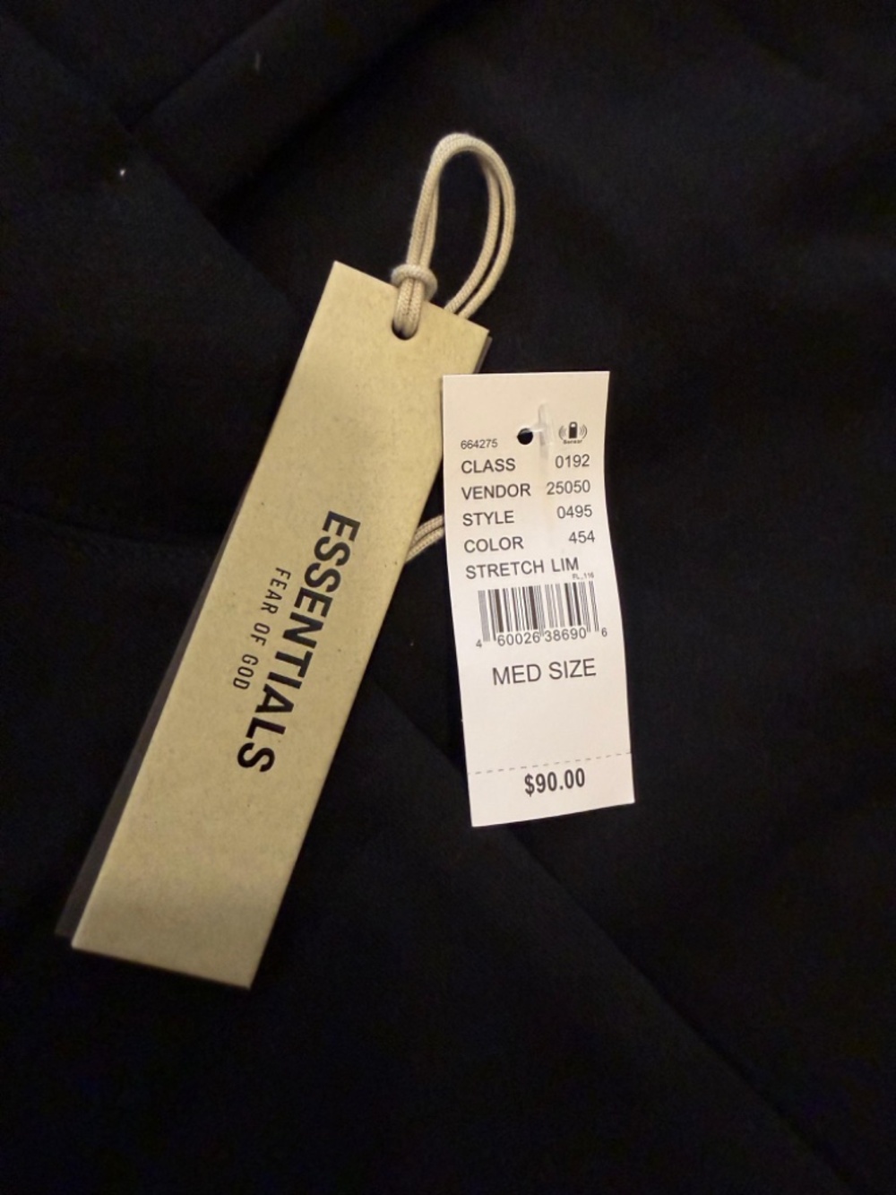 Fear of God Essentials Hoodie in Black - Picture 3 of 15